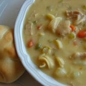 Creamy Chicken Noodle Chowder