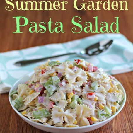 Summer Garden Pasta Salad Recipe 4 6 5