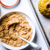 Baked Bourbon Applesauce