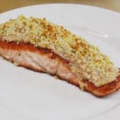 Shrimp Mousse Topped Salmon
