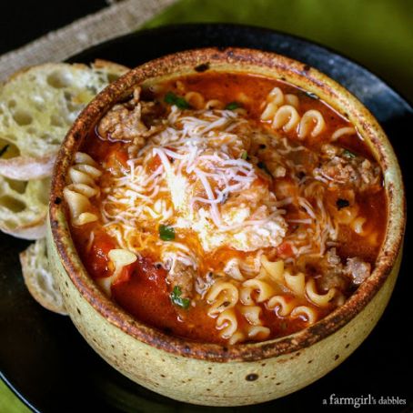 Lasagna Soup