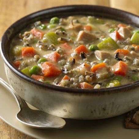 Slow-Cooker North Woods Wild Rice Soup