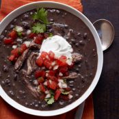 Black Bean Soup with Pork