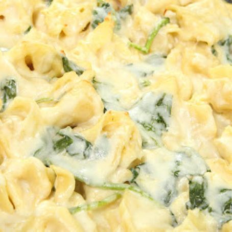Creamy Spinach Tortellini
