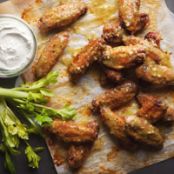 Green Jalapeño Hot Wings