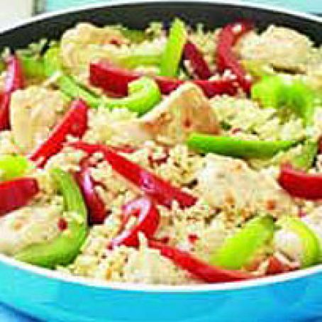 Zesty Chicken and Rice Skillet