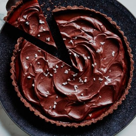 Salted Caramel–Chocolate Tart