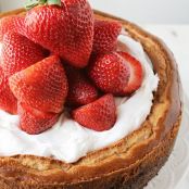“Real” Strawberry Cheesecake