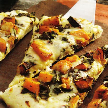 Roasted Butternut Squash and Sage Pizza