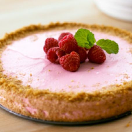Raspberry Souffle Cheesecake