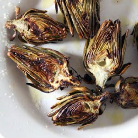 Grilled Baby Artichokes