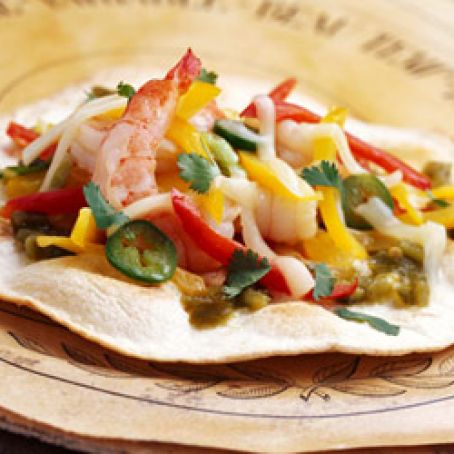 Mexican-Style Shrimp Pizza