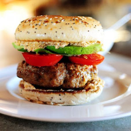 Turkey Bagel Burgers