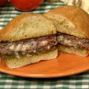 Bleu Cheese Pocket Burgers