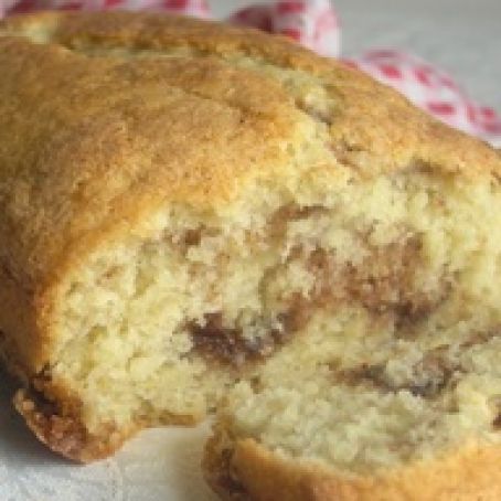 Cinnamon Sugar Swirl Quick Bread