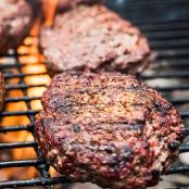 Homemade Beef Patties with Beet-Chup