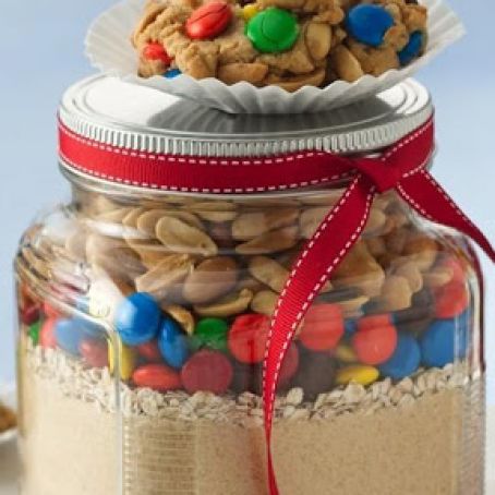 Peanut Butter Candy Jumble Cookies