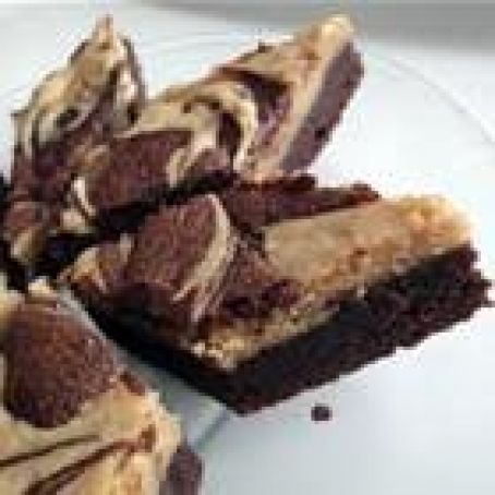 Desserts: Peanut Butter Marbled Brownies