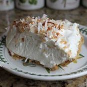 Easy Cream of Coconut Pie