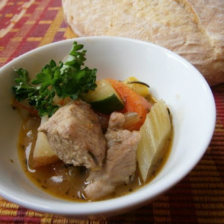 Pork Stew for Rainy Day