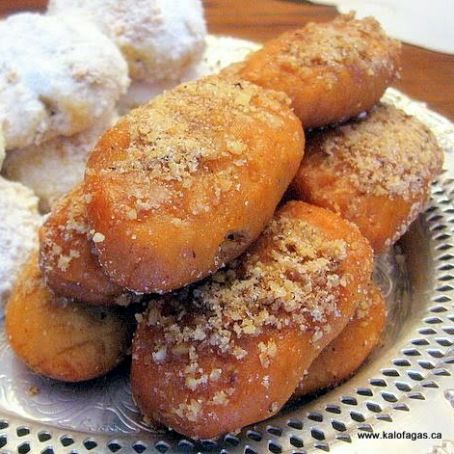 Christmas Honey Sweets - (Melomakarona)