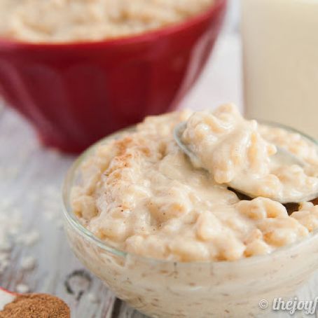PUDDING****Egg Nog Rice Pudding