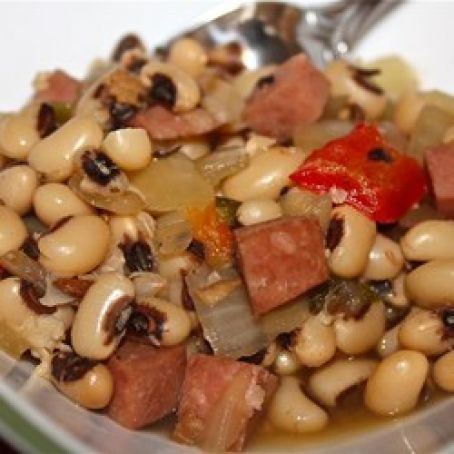 Slow Cooker Black Eyed Peas Recipe - The Magical Slow Cooker