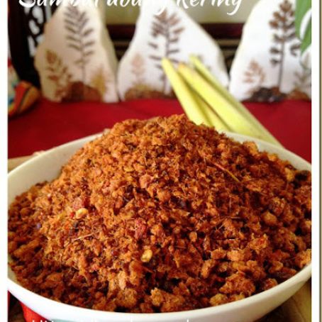 CONDIMENT - Dry Shrimps Spiced Condiments (辣椒虾米松）