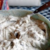 Homemade Oreo Cookie Ice Cream