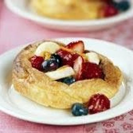 Fruit-Filled Puff Pancakes