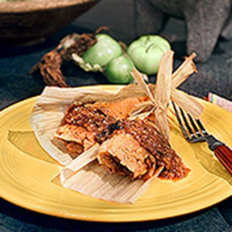 Red Chile Pork Tamales