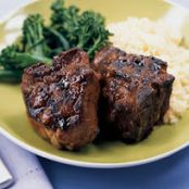 Lamb Chops with Balsamic Vinegar, Garlic and Rosemary (Pork or Chicken, too)