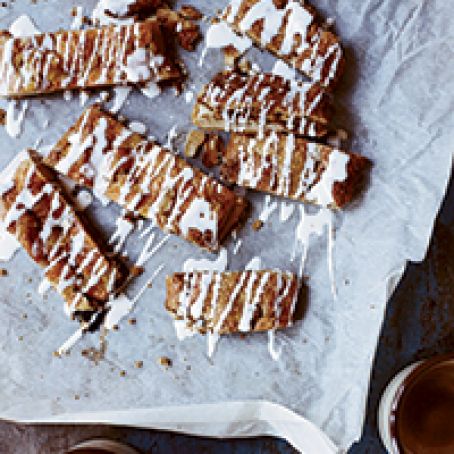 Glazed Maple-Walnut Kringle