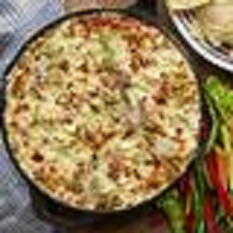 Cheesy Cauliflower Dip with Bacon 