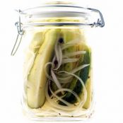 Almost Hands Free Dill Pickles (Real Simple)