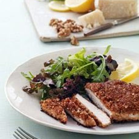 Walnut-Crusted Chicken Breasts