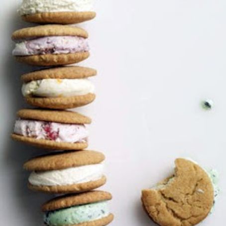 Snickerdoodle Ice Cream Sandwiches Recipe