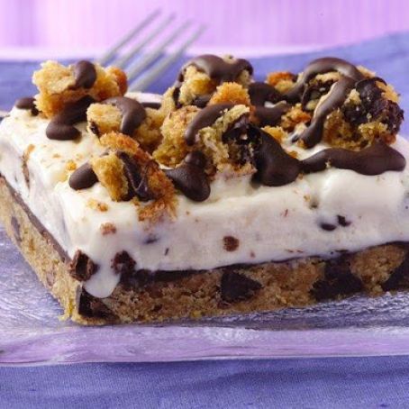 Chocolate Chip-Ice Cream Dessert
