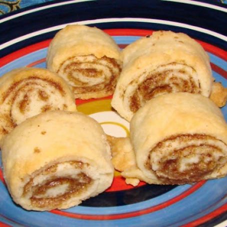 Pie Crust Cinnamon Rolls