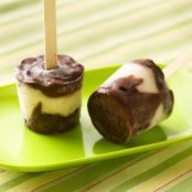 Fudgy Banana Pudding Pops (Gluten Free)