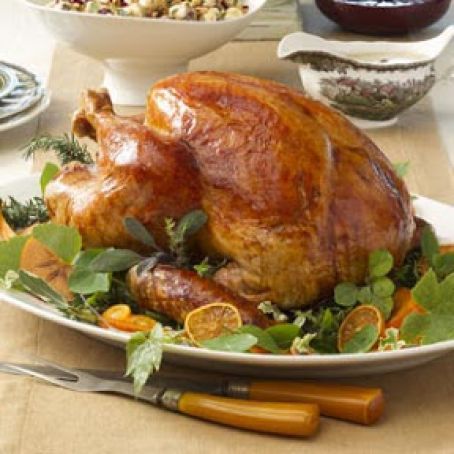 Tangerine-Glazed Turkey Recipe