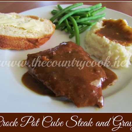 Crock Pot Cube Steak