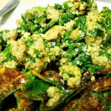 Paleo Curry Spinach Lamb