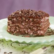 Chocolate Matzo Mousse Cake