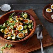 Bacon, Avocado, and Hardboiled Egg Salad