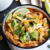 Chipotle Chicken Tortilla Soup
