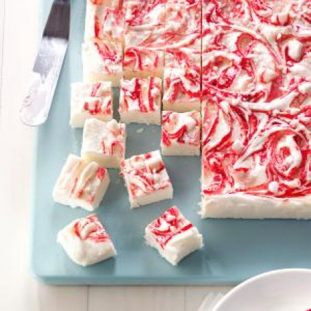Peppermint Swirl Fudge Recipe