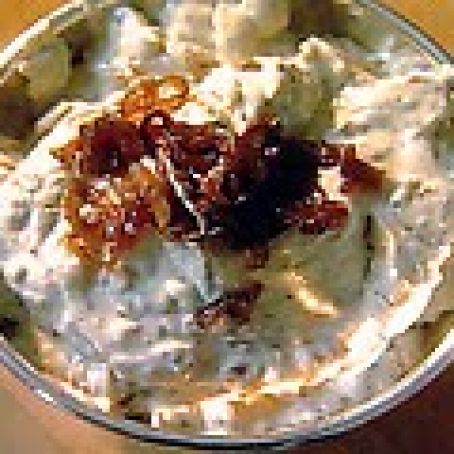Pan-Fried Onion Dip