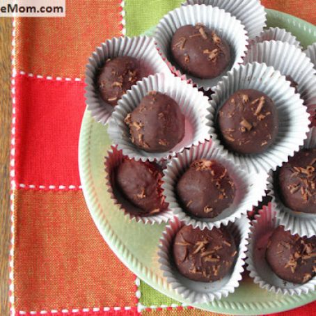 Sugar-Free Chocolate nut Butter Fudge Truffles