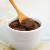 Warm Chocolate-Pumpkin Custard